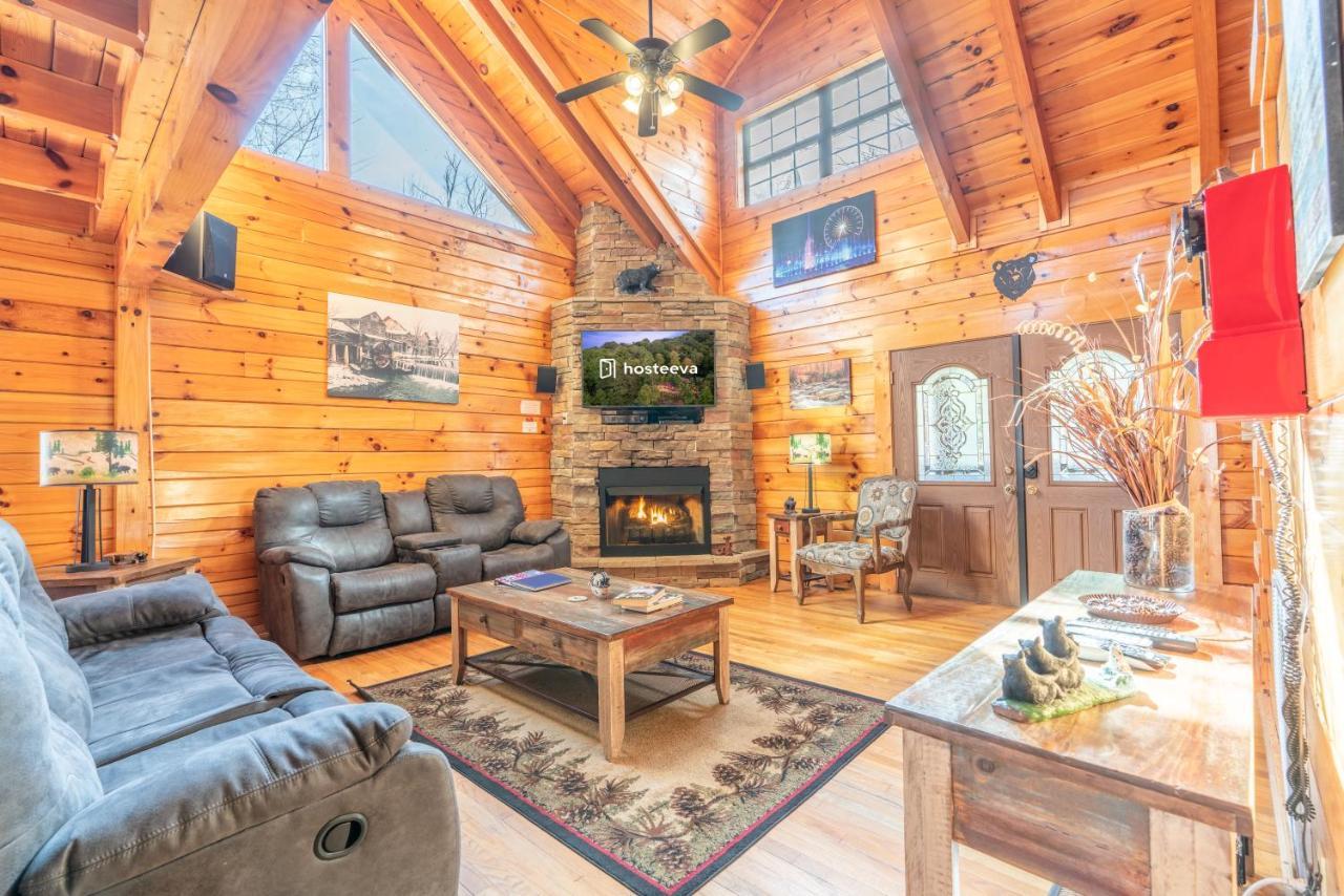 Comfort Cabin Bearway To Heaven W Private Hot Tub Pigeon Forge Exteriör bild