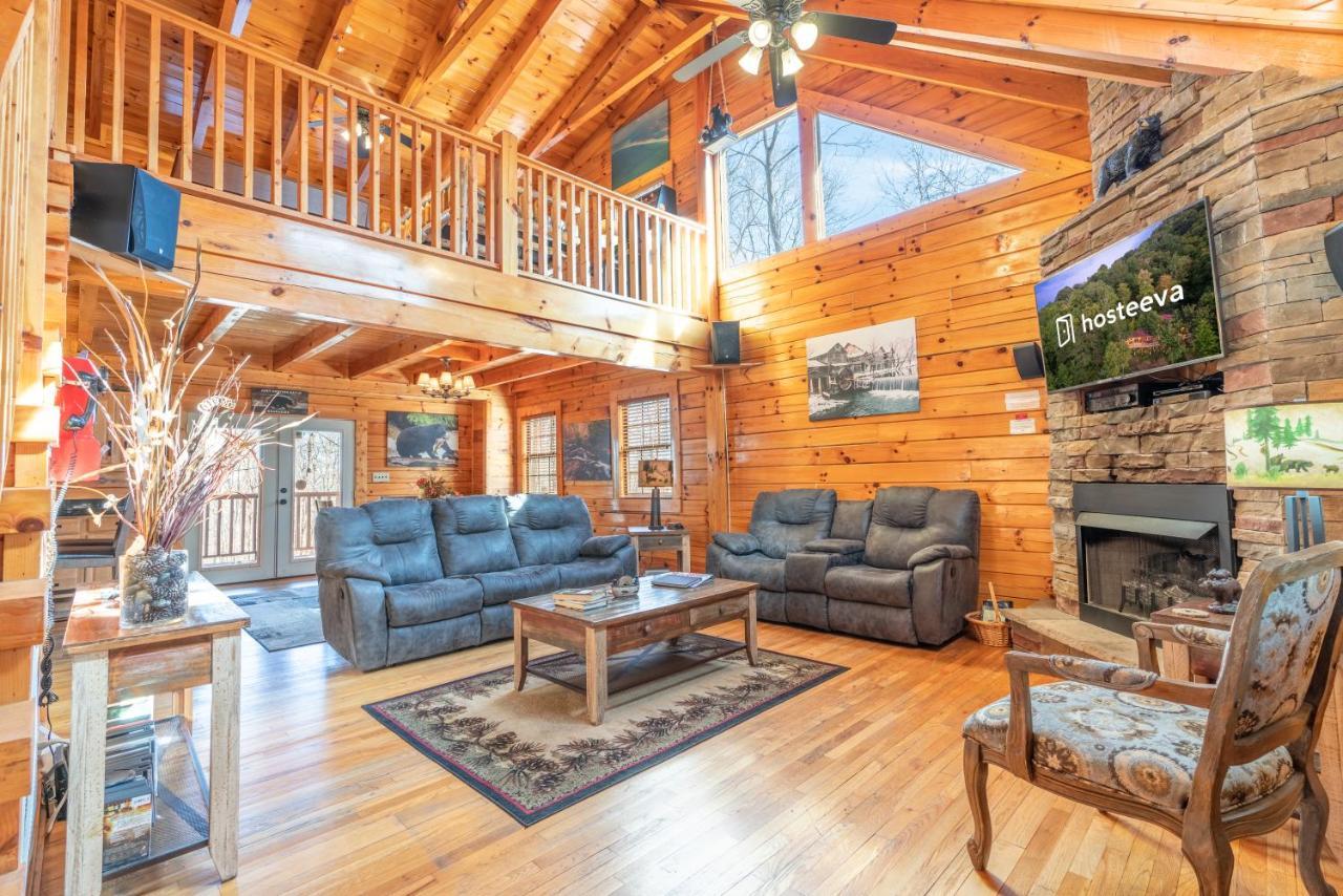 Comfort Cabin Bearway To Heaven W Private Hot Tub Pigeon Forge Exteriör bild