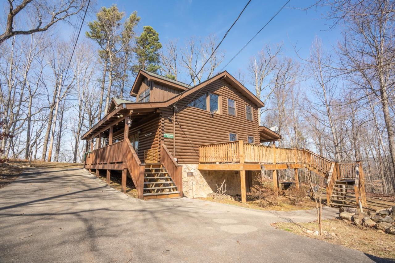 Comfort Cabin Bearway To Heaven W Private Hot Tub Pigeon Forge Exteriör bild